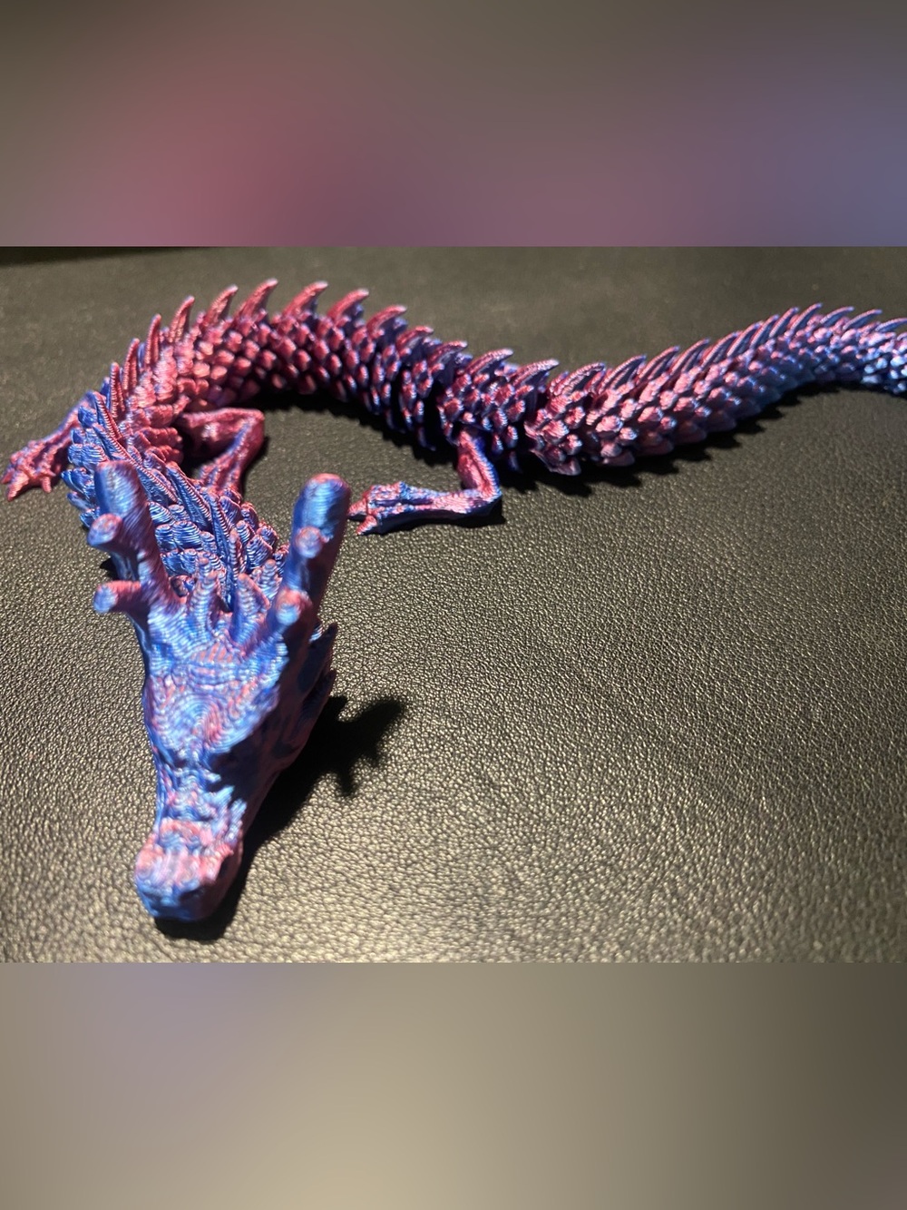 3D Printed Articulated Iridescent Dragon 🐉